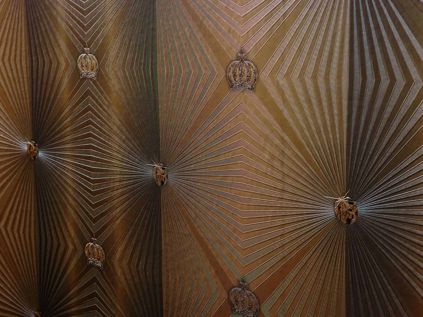 Glööckler Tapete Vlies Diamant Beige Glanz 54404