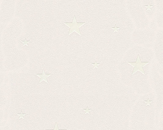 A.S. Creation Tapete Leuchtend Leuchttapete Sterne Beige 32440-4