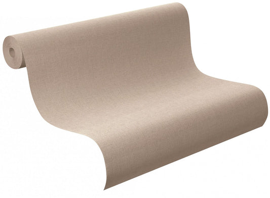 Vliestapete Struktur Uni Rasch Pure Vintage Braun 448566