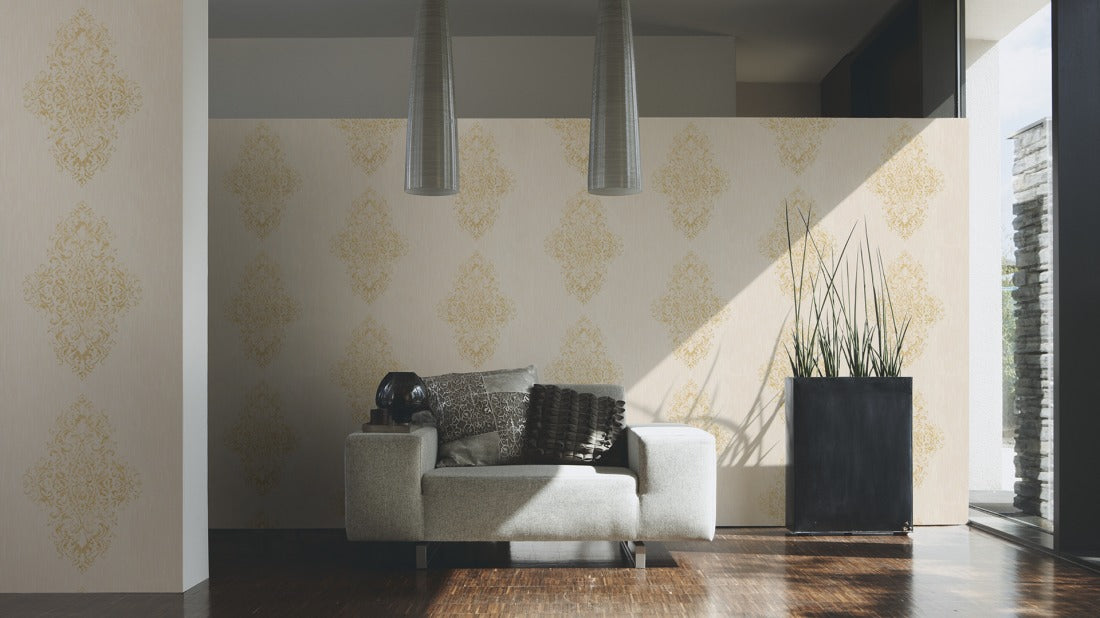 Tapete Textil Barock Creme Architects Paper 31945-2