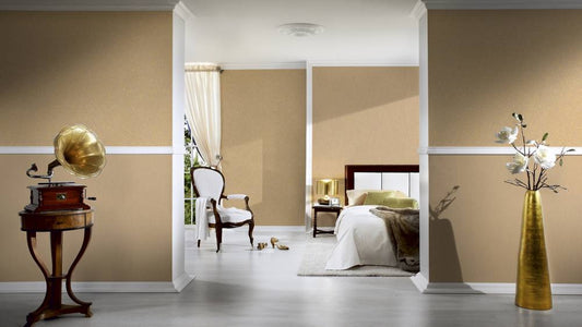 Tapete Textil Fäden Uni Beige Architects Paper 30683-3