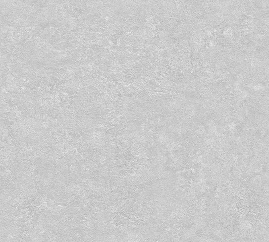 A.S. Creation Tapete Vlies 37744-7 Optik Putz Hellgrau
