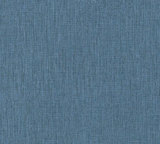A.S. Creation Tapete Vlies 37952-1 Texturiert Einfarbig Blau Schwarz