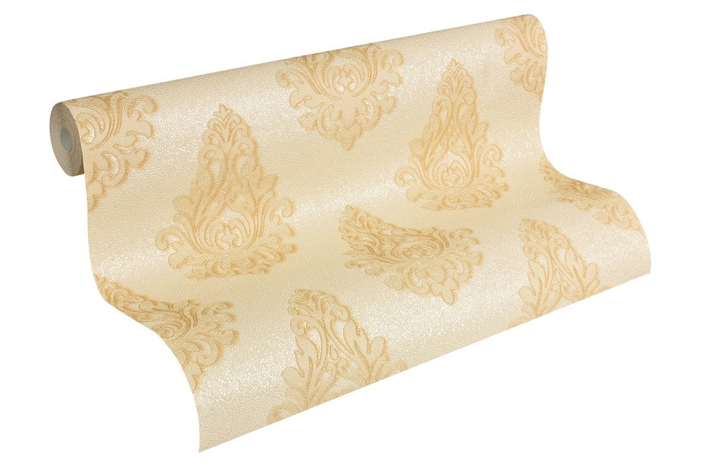 Tapete Vlies Architects Paper Barock Creme Glanz 95981-3