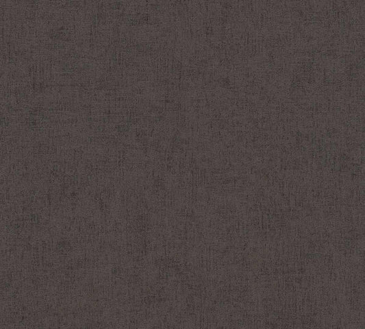 Tapete Vlies Einfarbig Struktur Schwarz Glitzer 38197-5