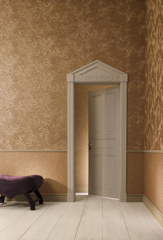 Tapete Vlies Grafisch Kupfer Marburg Opulence 56008