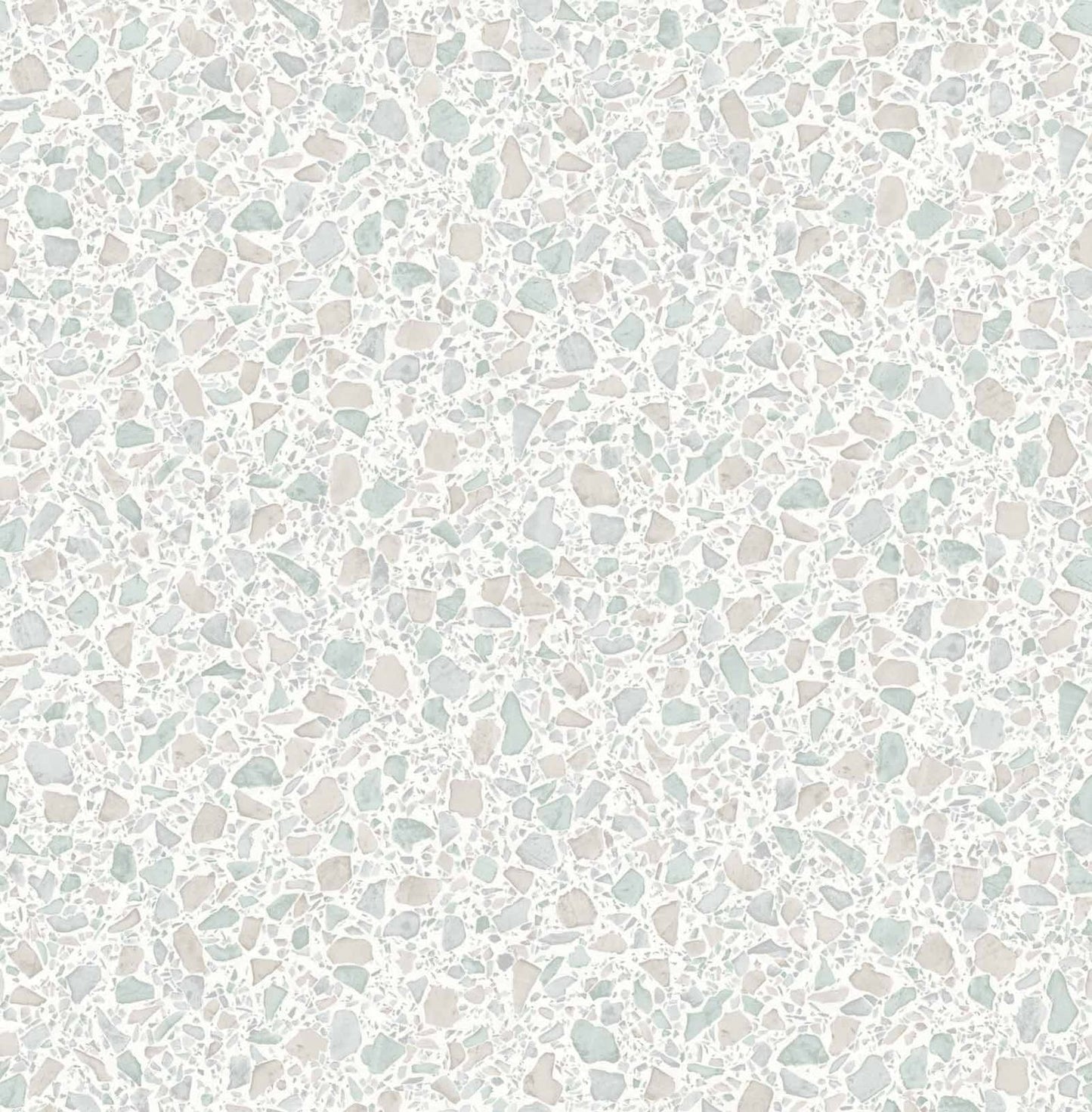 Tapete Vlies Granit Weiß Blau Glanz Artisan 124957