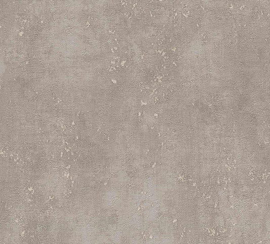 Tapete Vlies Putz-Optik Struktur Braun Gold 38195-3