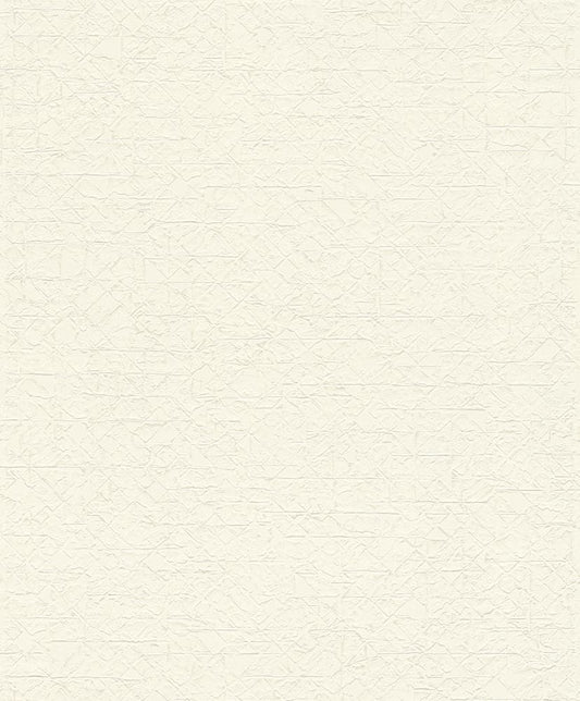 Tapete Vlies Rauten Grafisch Weiß Rasch 704327