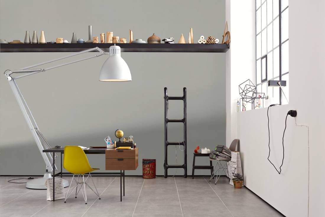 A.S. Creation Tapete Vlies 36725-2 Uni-Design Strukturiert Grau