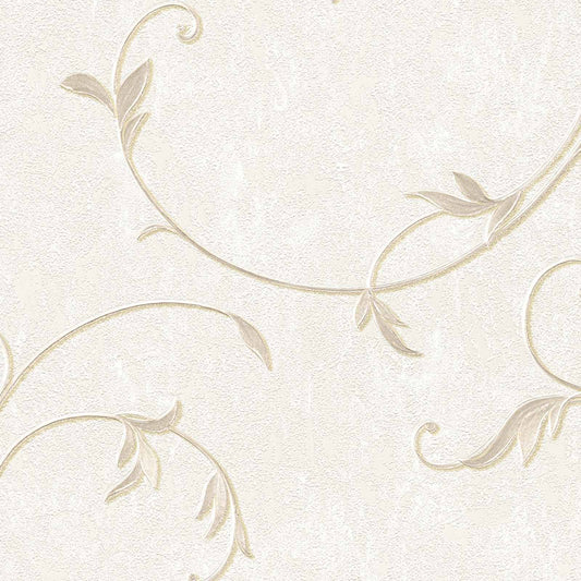 A.S. Creation Tapete Vlies Barock Ranken Beige Gold 30418-2