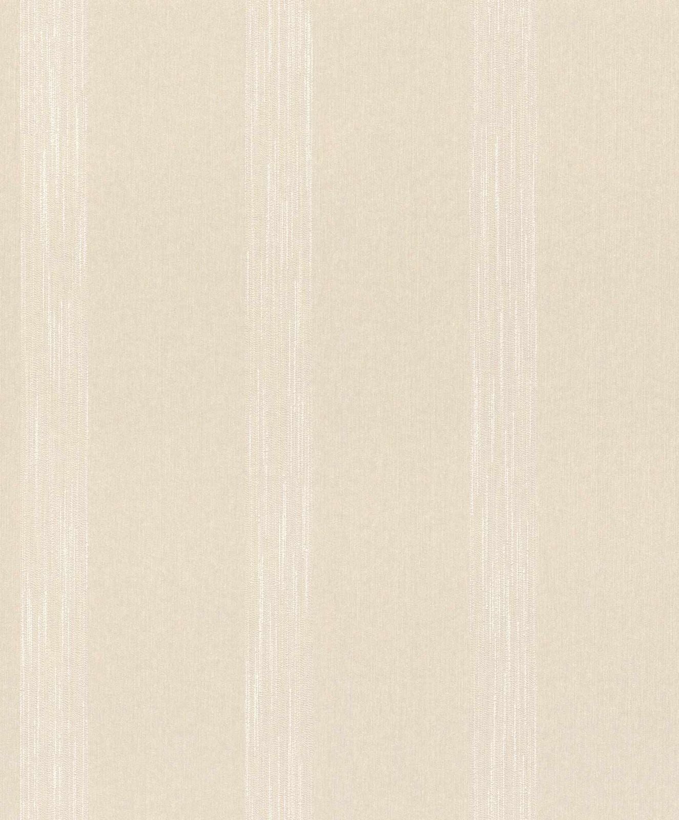 Textiltapete Muster Gestreift Creme Glanz 086033