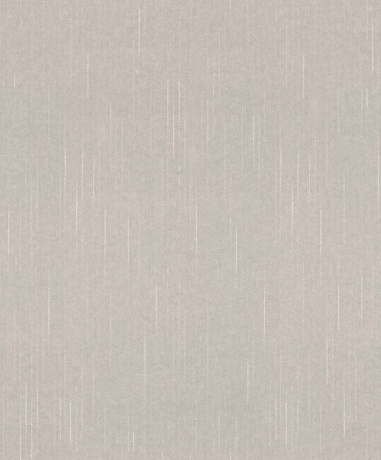 Textiltapete Uni Streifen Grau Glanz Mondaine 085012