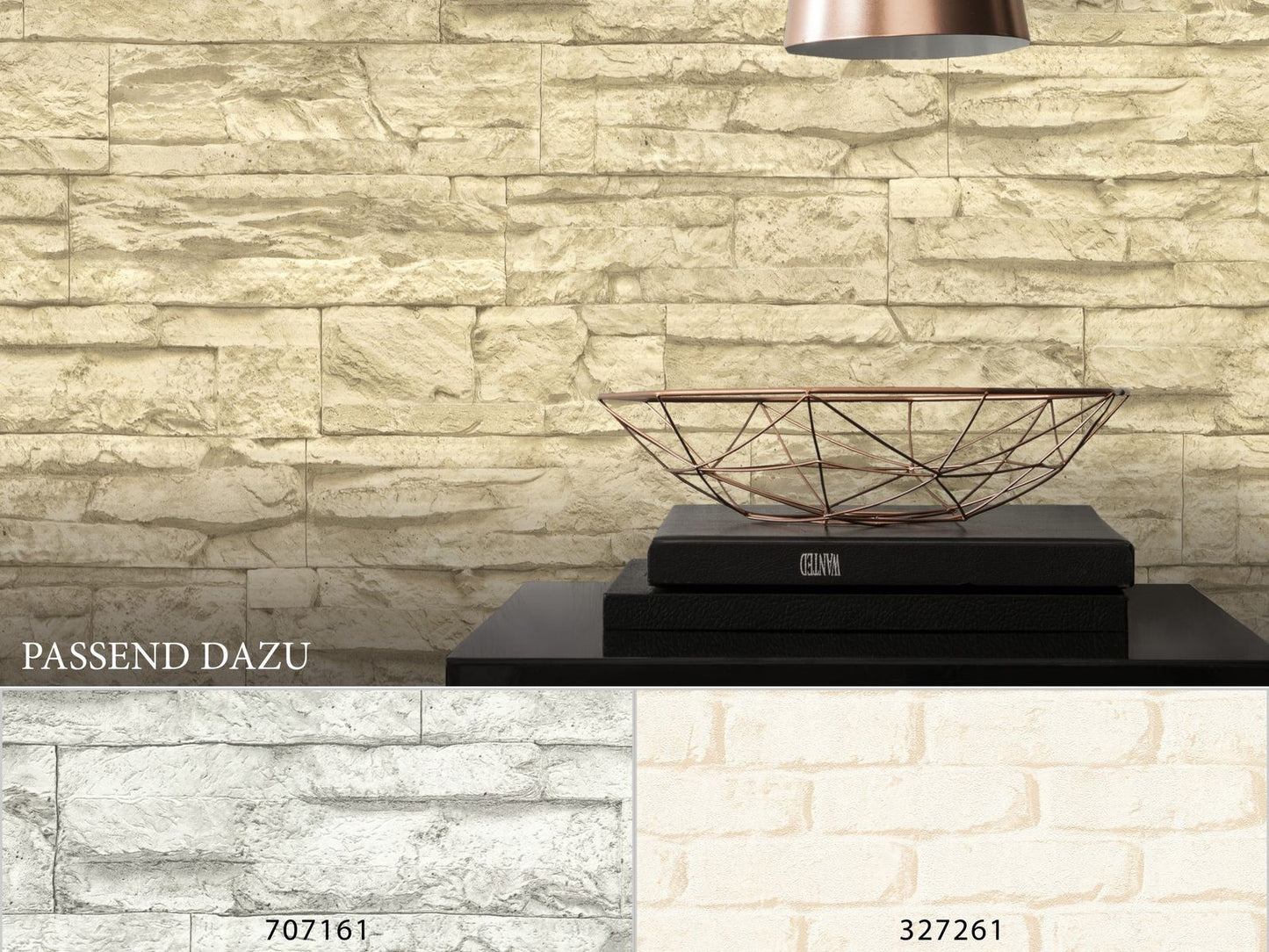 A.S. Creation Vlies Tapete Steinoptik Naturstein Beige AS Creation 7071-30