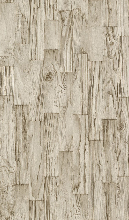 Vliestapete Factory 2 446654 Holzoptik Creme Beige