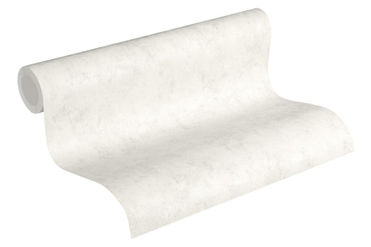 Vliestapete Beton Vintage Weißgrau Glanz 36924-5