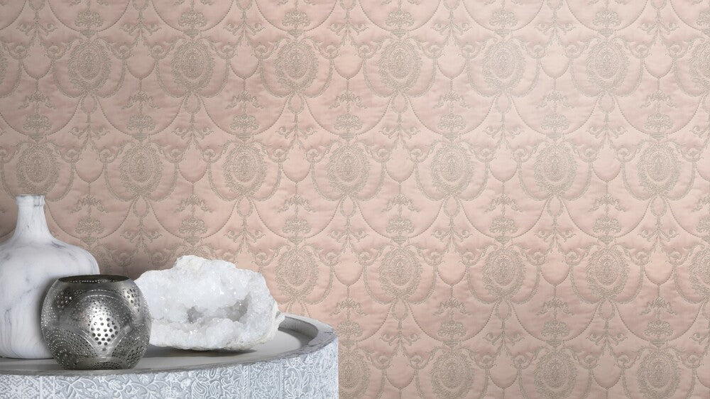 Rasch Tapete Trianon Klassik Barock Rosa 570823