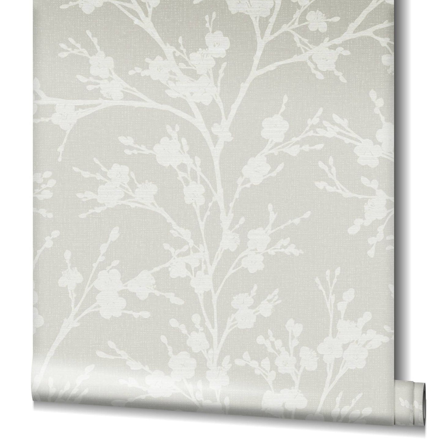 Vliestapete Ivy Floral Beige Weiß 82314 Novamur