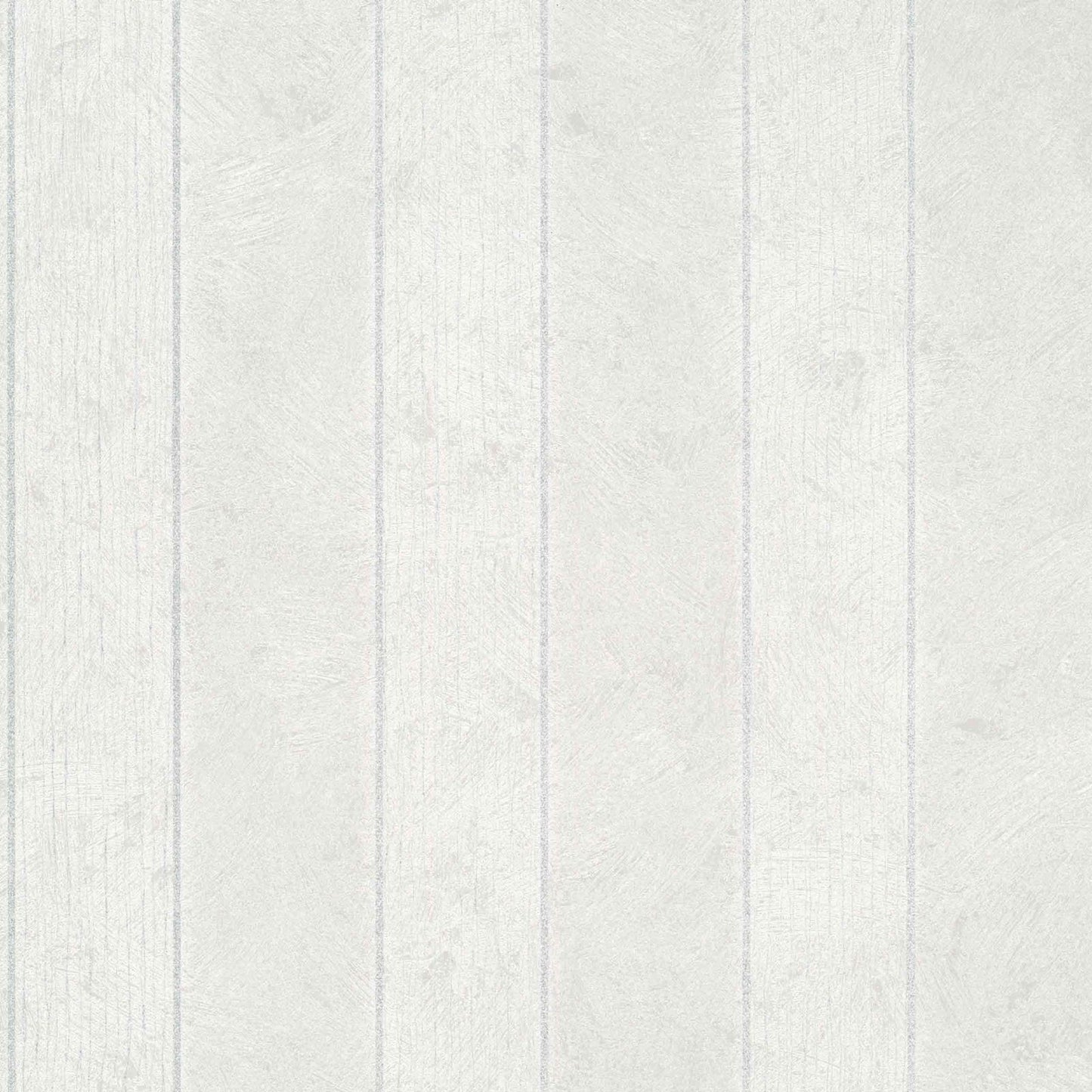 Vliestapete Streifen Putz Perlweiß Silber Metallic 56852