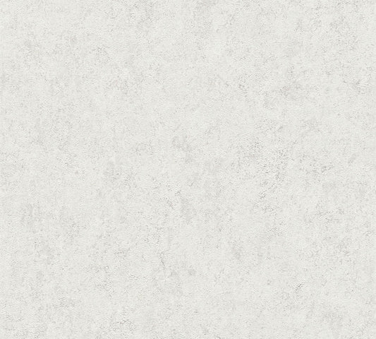 A.S. Creation Vliestapete Betonoptik Uni Weiß Grau 38977-2