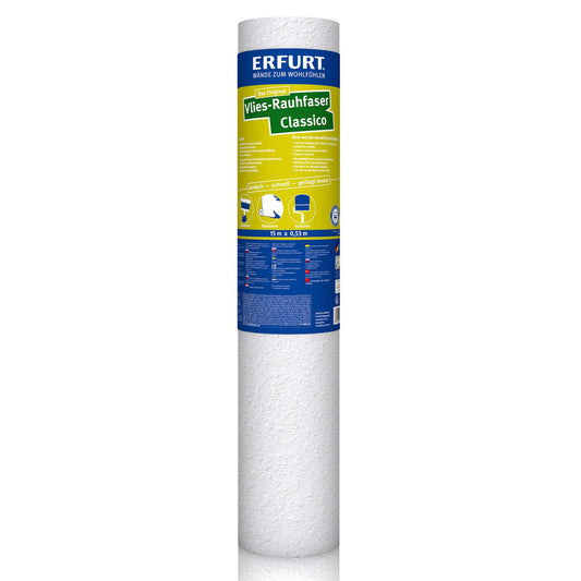  12 Rollen Erfurt Vlies Rauhfaser Classico 15x0,53m