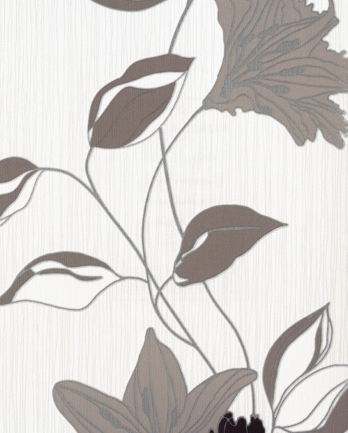  Daniel Hechter Vliestapete 9128-31 Blumen Braun
