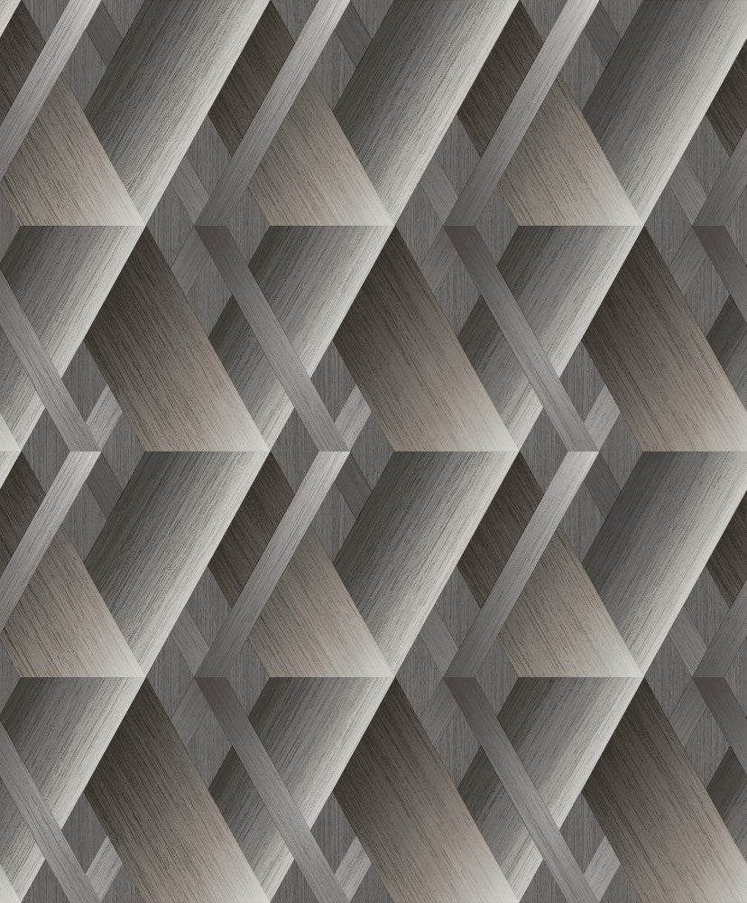  Design Grafik Tapete GranDeco WL2601 Beige Grau