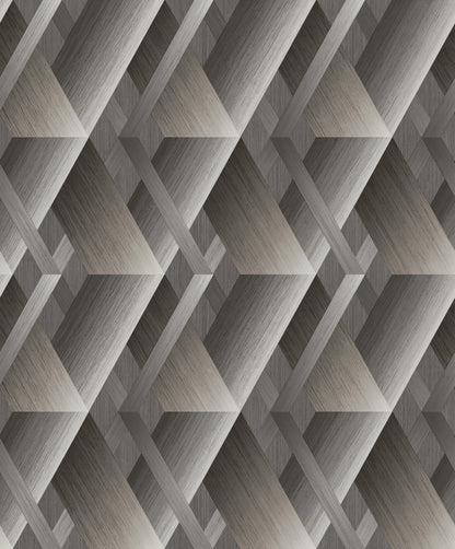  Design Grafik Tapete GranDeco WL2601 Beige Grau
