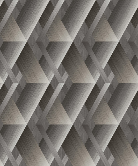  Design Grafik Tapete GranDeco WL2601 Beige Grau