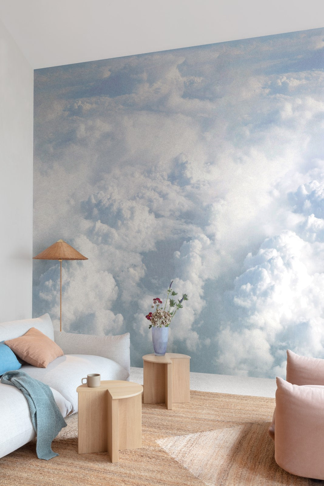  Digitaldruck Himmel Motiv Blau Weiß Grau ML6001