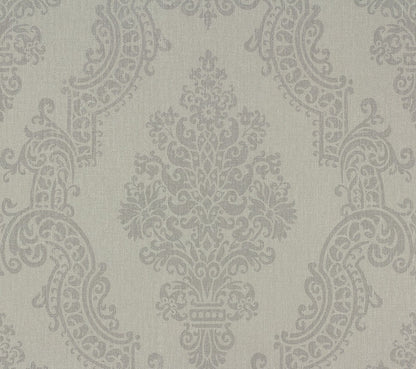 A.S. Creation Elegance 2 Vliestapete 93677-3 Barock Hellgrau