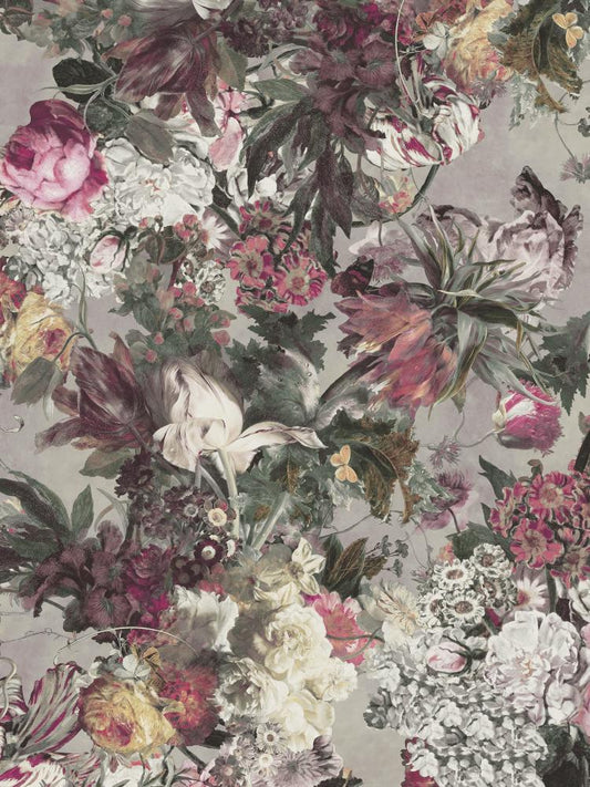 Fototapete Blumen Lila Bunt Rasch Passepartout 606843