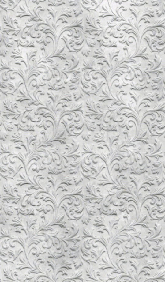  Fototapete Vlies 3D-Effekt Barock Grau 47237