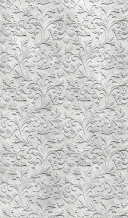 Fototapete Vlies 3D-Effekt Barock Grau 47237