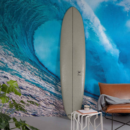  Digitaldruck Welle Wasser Blau Türkis Weiß ML1301