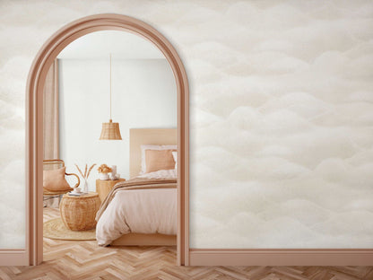  Marburg Vliestapete Beige Grau Hügel 34021 Habitat