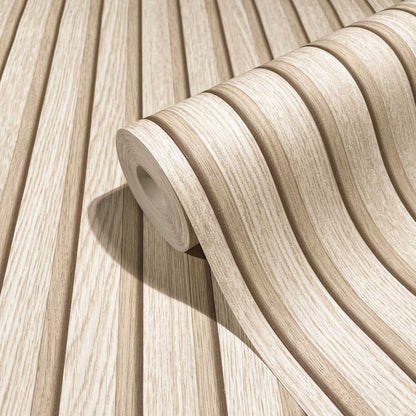  Marburg Vliestapete Paneele Holz Optik Beige Grau 33957