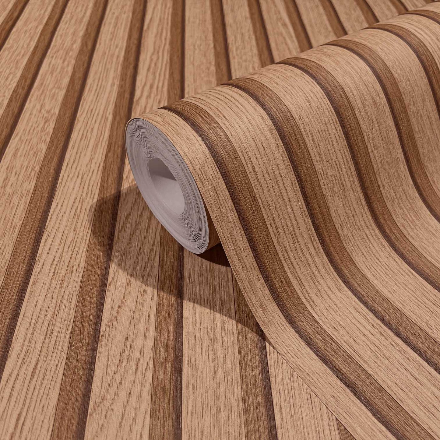  Marburg Vliestapete Paneele Holz Optik Braun 33958