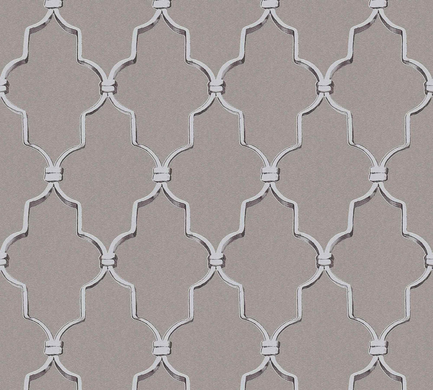 A.S. Creation Michalsky Tapete Vlies Grafisch Taupe Silber 36502-2