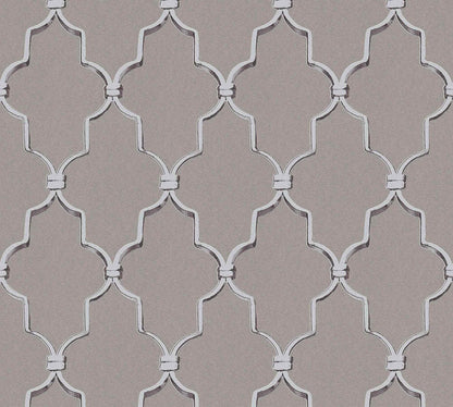 A.S. Creation Michalsky Tapete Vlies Grafisch Taupe Silber 36502-2
