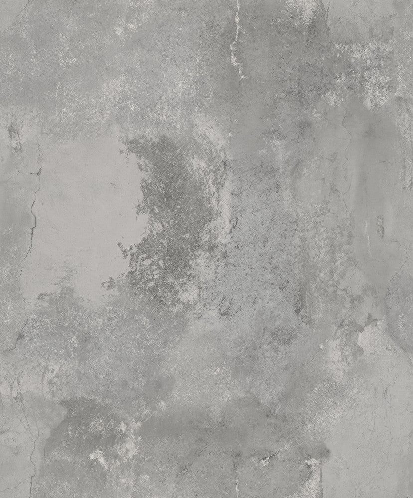  Putz-Optik Tapete GranDeco WL1201 Grau Silber