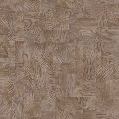  Vliestapete Rasch 751659 Holz Optik Geometrisch Braun Grau