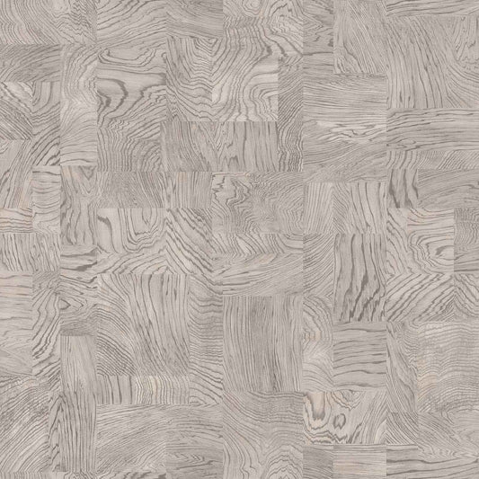  Vliestapete Rasch 751642 Holz Optik Geometrisch Hellgrau
