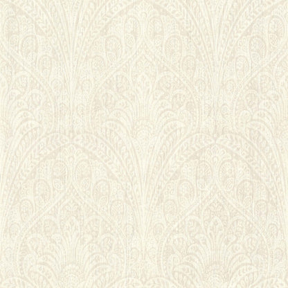 Vliestapete Rasch 746310 Floral Pasiley Weiß Silber Metallic