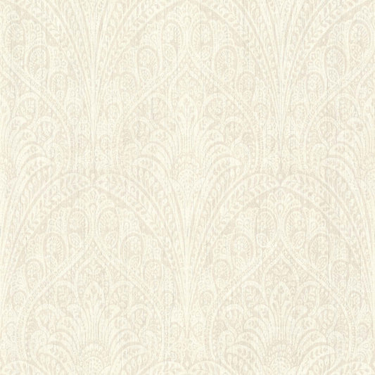  Vliestapete Rasch 746310 Floral Pasiley Weiß Silber Metallic