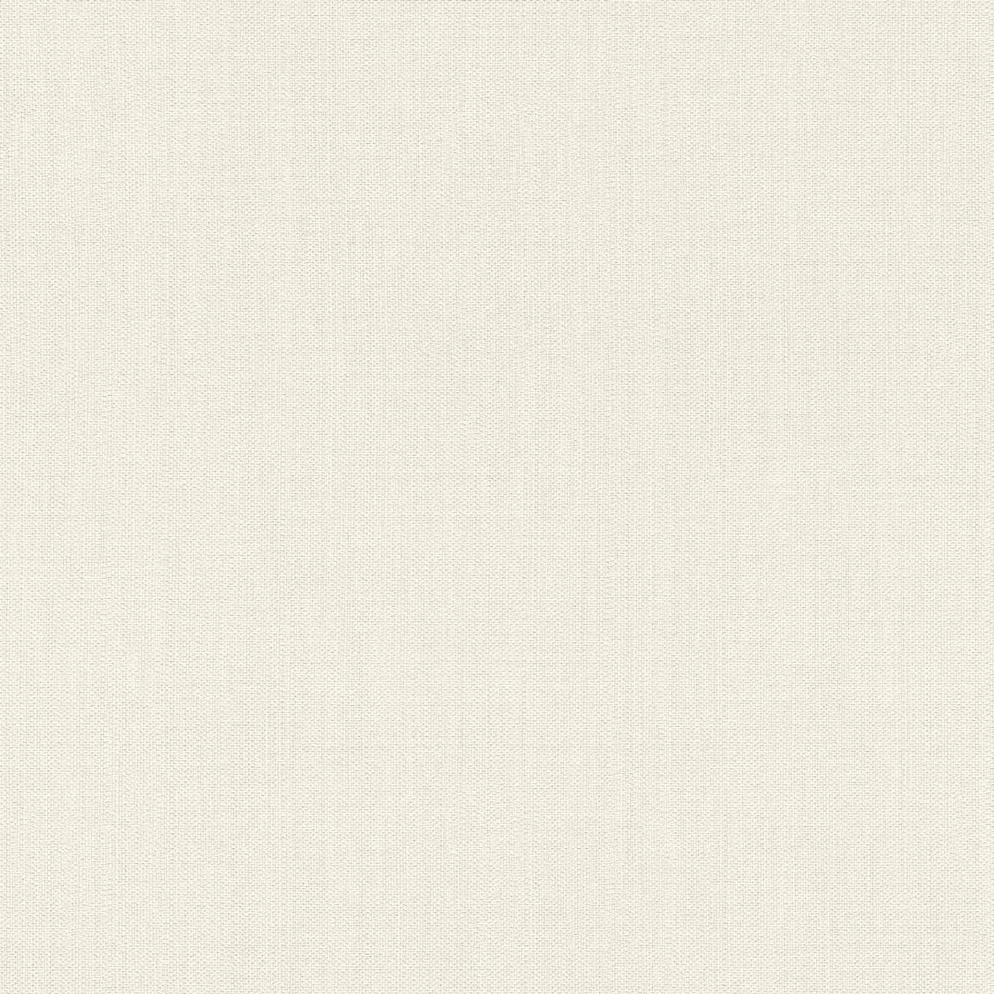  Rasch Vliestapete Textil-Optik Cremeweiß Glanz 528510