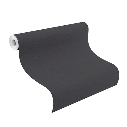  Vliestapete Rasch 752656 Leder Struktur Schwarz