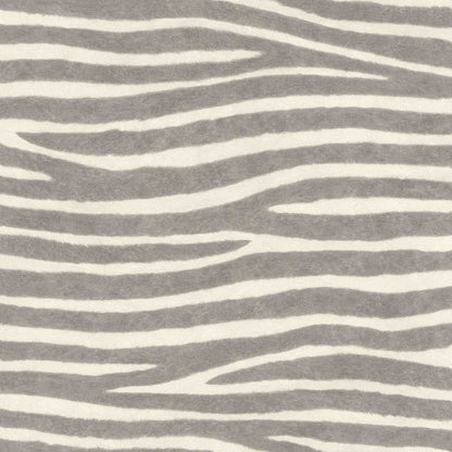  Vliestapete Rasch 751734 Felloptik Zebra Grau Weiß