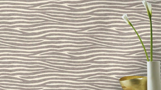  Vliestapete Rasch 751734 Felloptik Zebra Grau Weiß