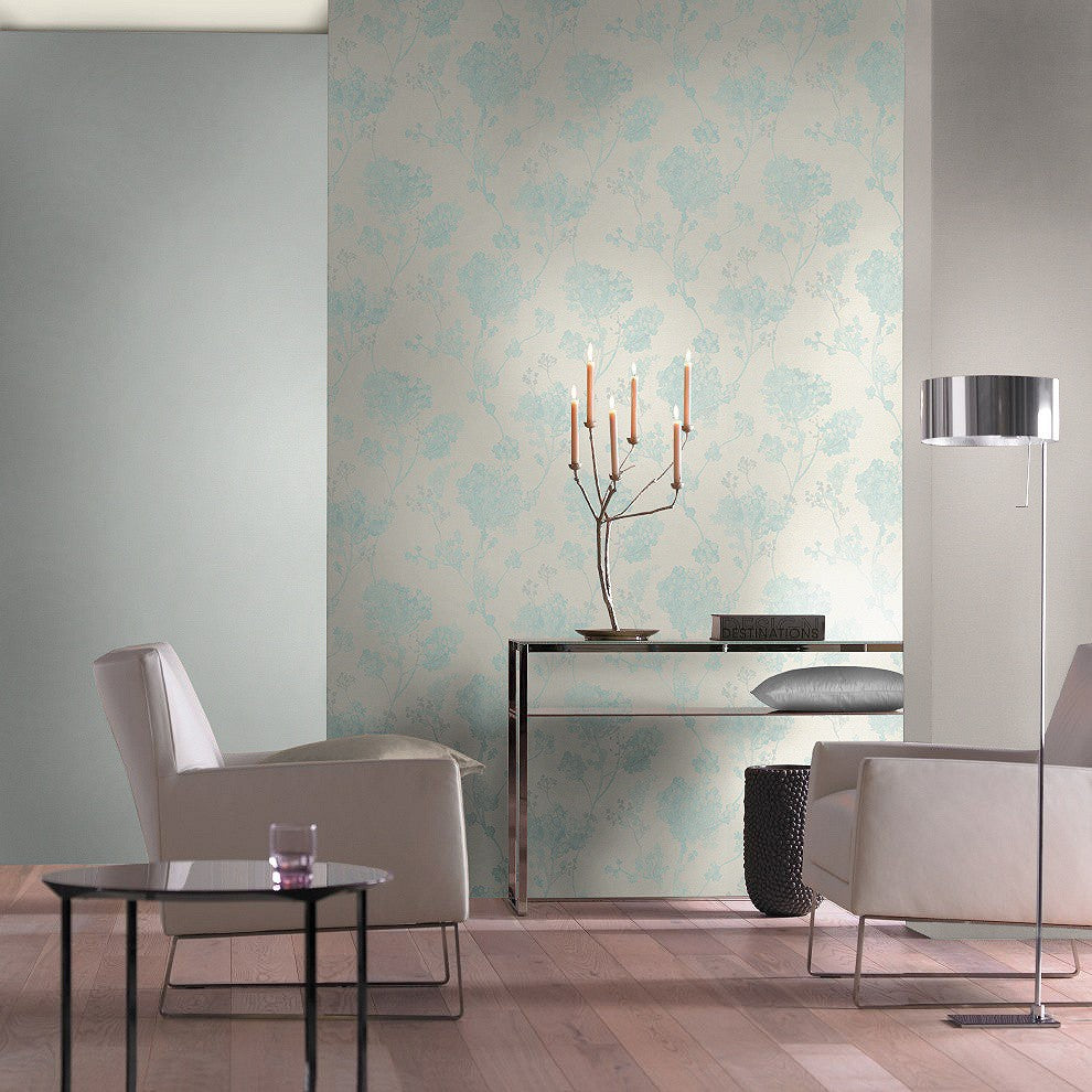  Tapete Vlies Struktur Aquamarin Rasch Florentine 448603